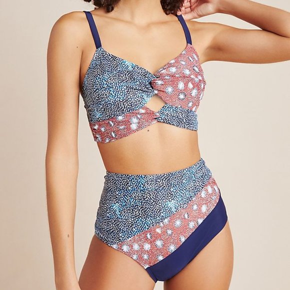 Anthropologie Other - M Jai Vasicek Anthropologie Bikini Top Bottom